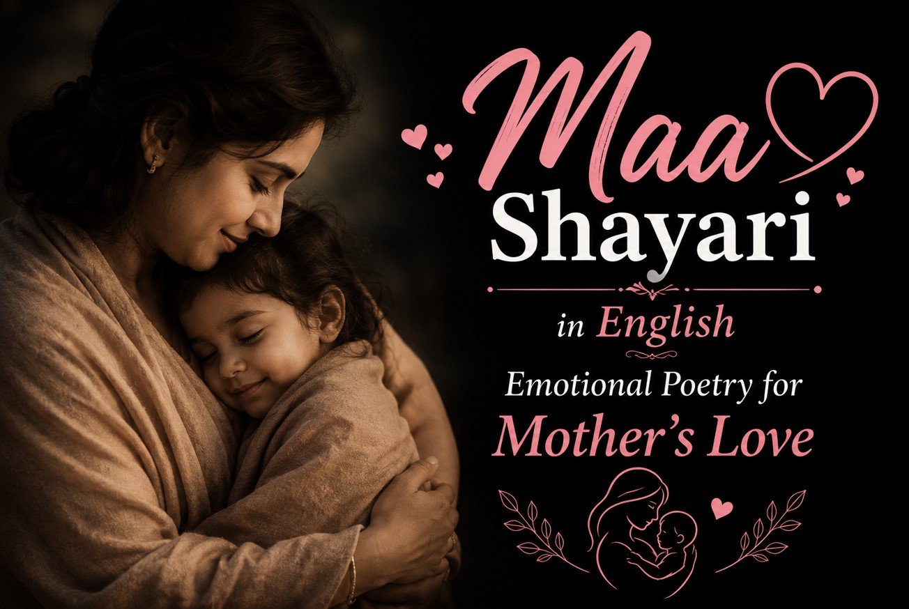 200+ Original Maa Shayari in English Emotional Poetry for Mother's Love